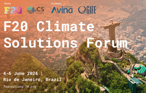 Rede Comuá participa do F20 Climate Solutions Forum