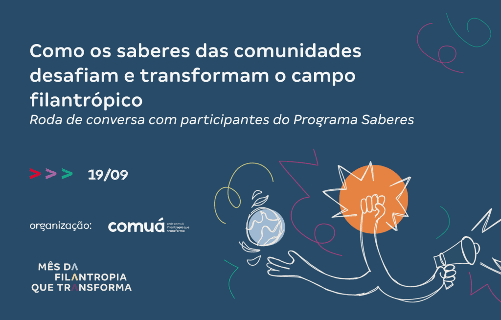 Participe da Roda de conversa com pessoas pesquisadoras do Programa Saberes