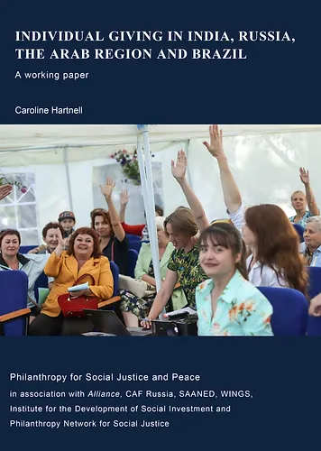 Individual giving in India, Russia, The Arab Region and Brazil - A working paper
