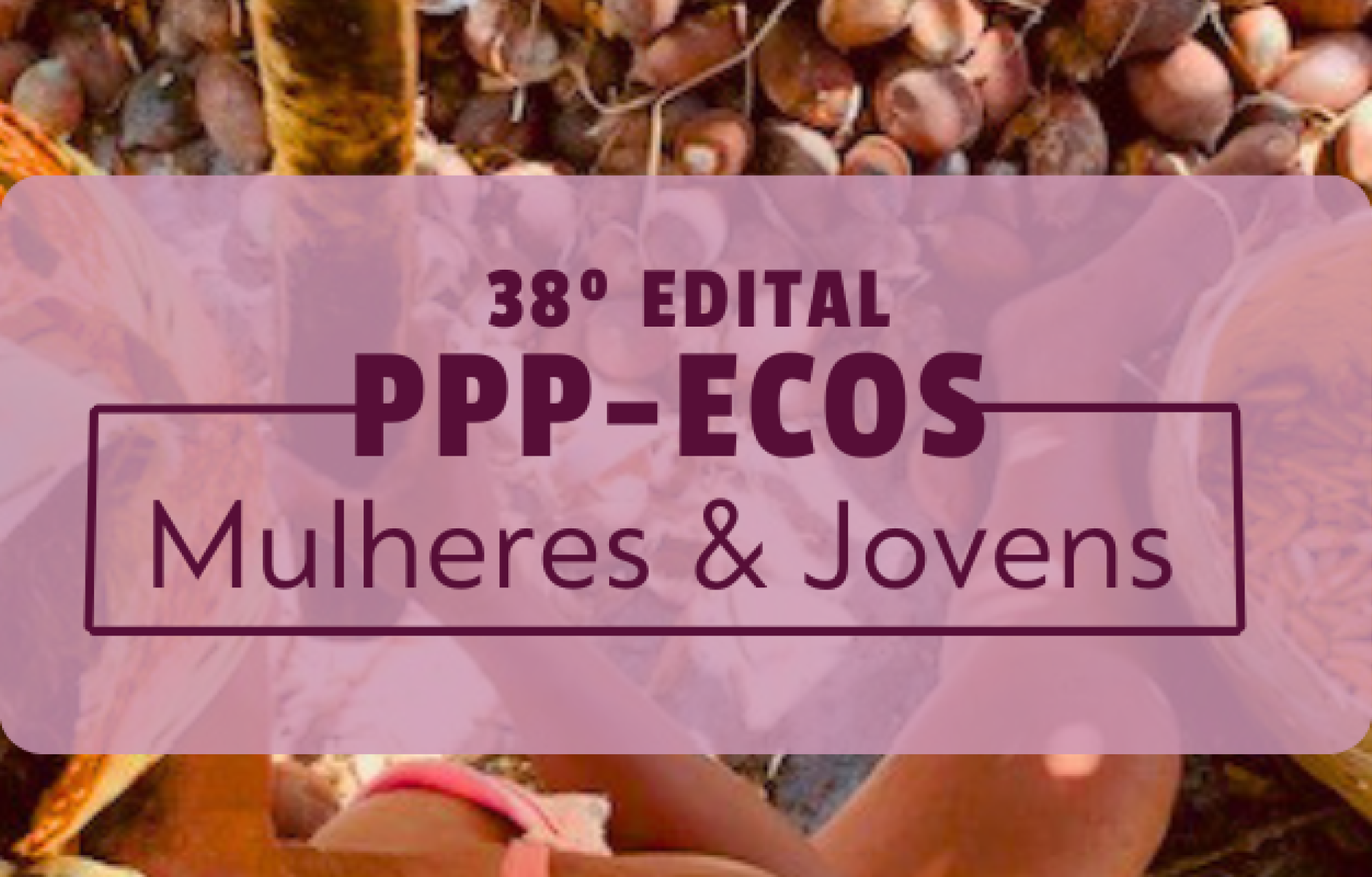 38º EDITAL [MULHERES & JOVENS]