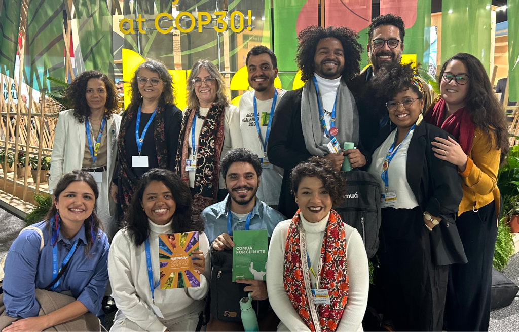 Rede Comuá participa da COP29 e do G20 Social, incidindo na agenda de financiamento para soluções locais